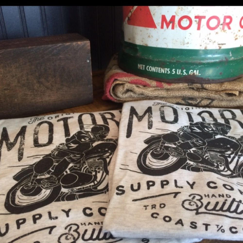 Motorcycle Baseball Tee - Picture 5 of 6